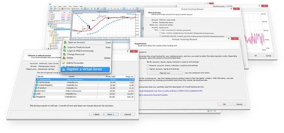 Metatrader 5 Virtual Hosting For Forex And Stocks - 