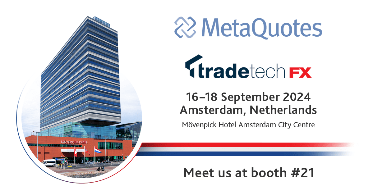 MetaQuotes presentará sus avances en las tecnologías financieras en la conferencia de Ámsterdam