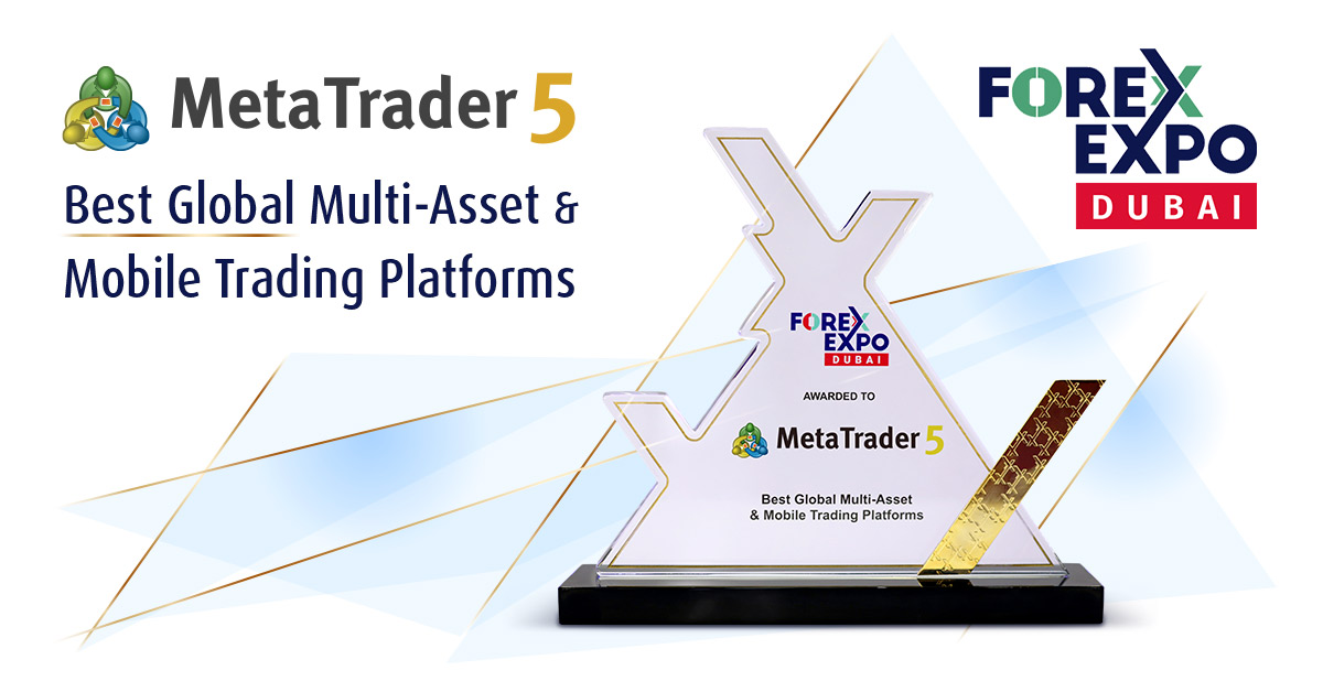 MetaTrader 5がForex Expo 2024で2つの賞を受賞