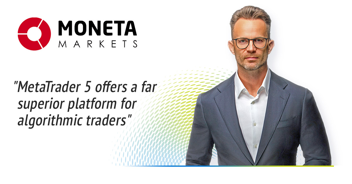 David Bily, fundador y CEO de Moneta Markets