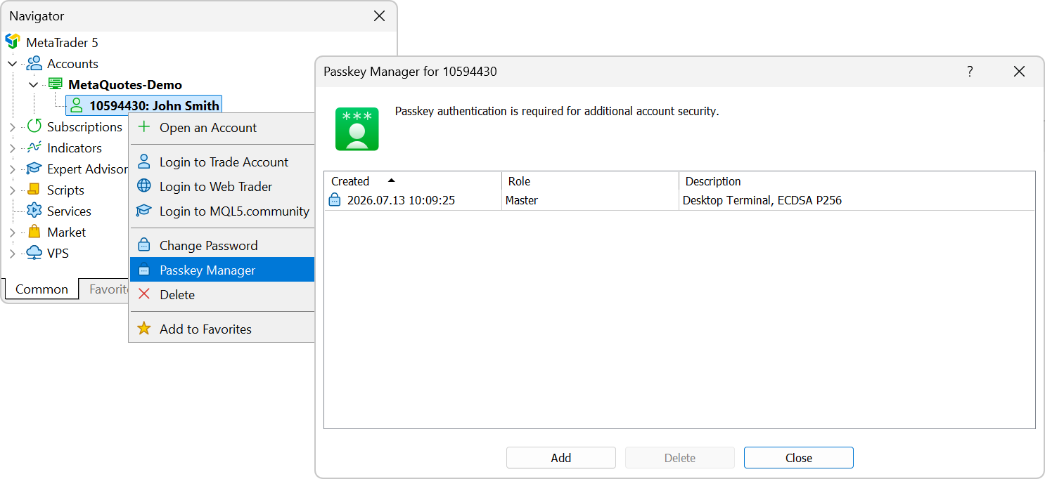 Passkey Manager Passkey Manager