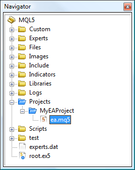 Projects in MQL5.com